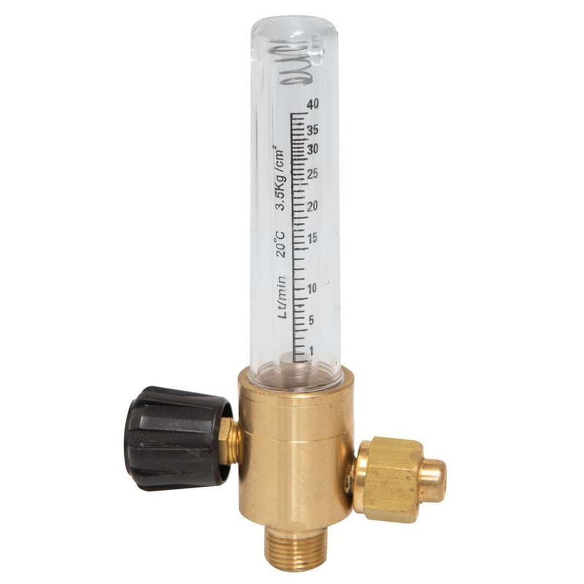 G-Tech 0 40LPM flowmeter for accurate welding gas flow control