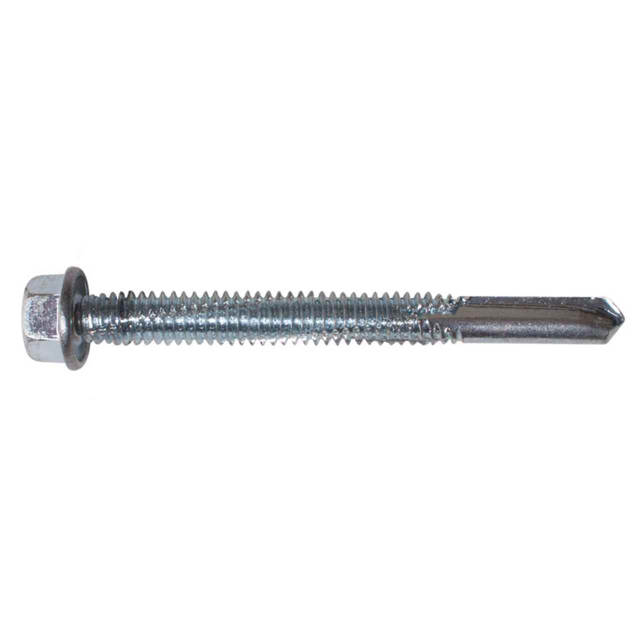 5.5 x 55 Self Drilling Screw No Washer Zinc Plated Din7504K Heavy Section