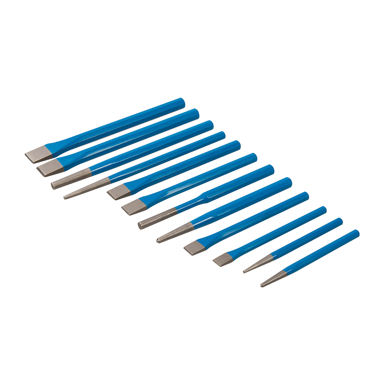Silverline Punch & Chisel Set 12pce - 12pce from Oneweld Supplies.