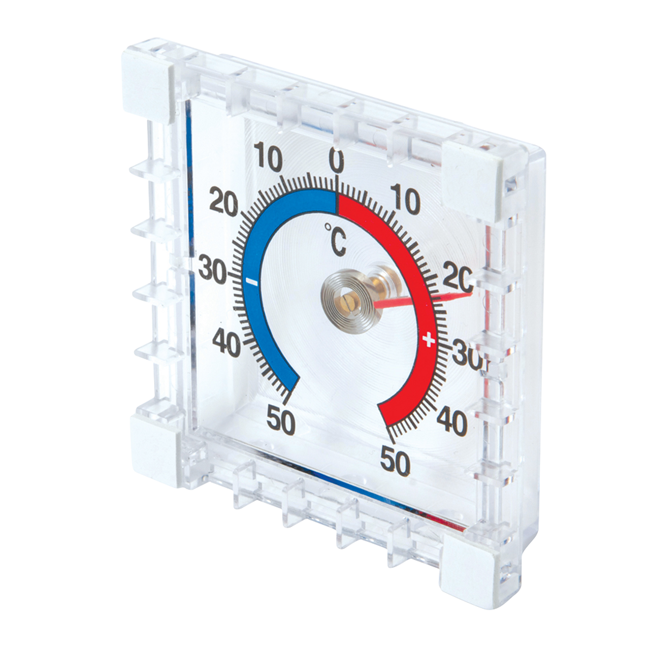 Silverline Indoor/Outdoor Stick-On Thermometer - -50° to +50°C from Oneweld Supplies.