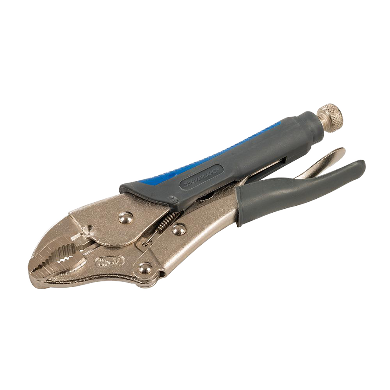 Silverline Self Locking Soft-Grip Pliers - 250mm from Oneweld Supplies.