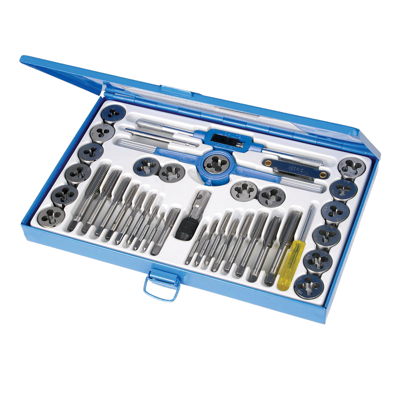 Silverline Expert Tap & Die Set 40pce - 40pce from Oneweld Supplies.