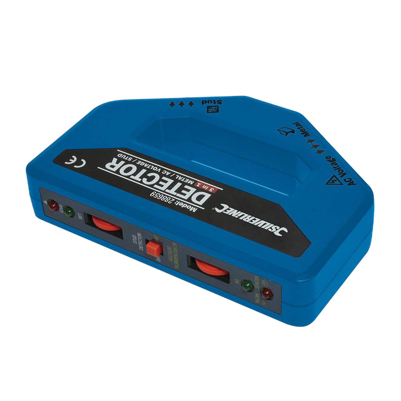 Silverline 3-in-1 Detector - 1 x 9V (PP3) from Oneweld Supplies.