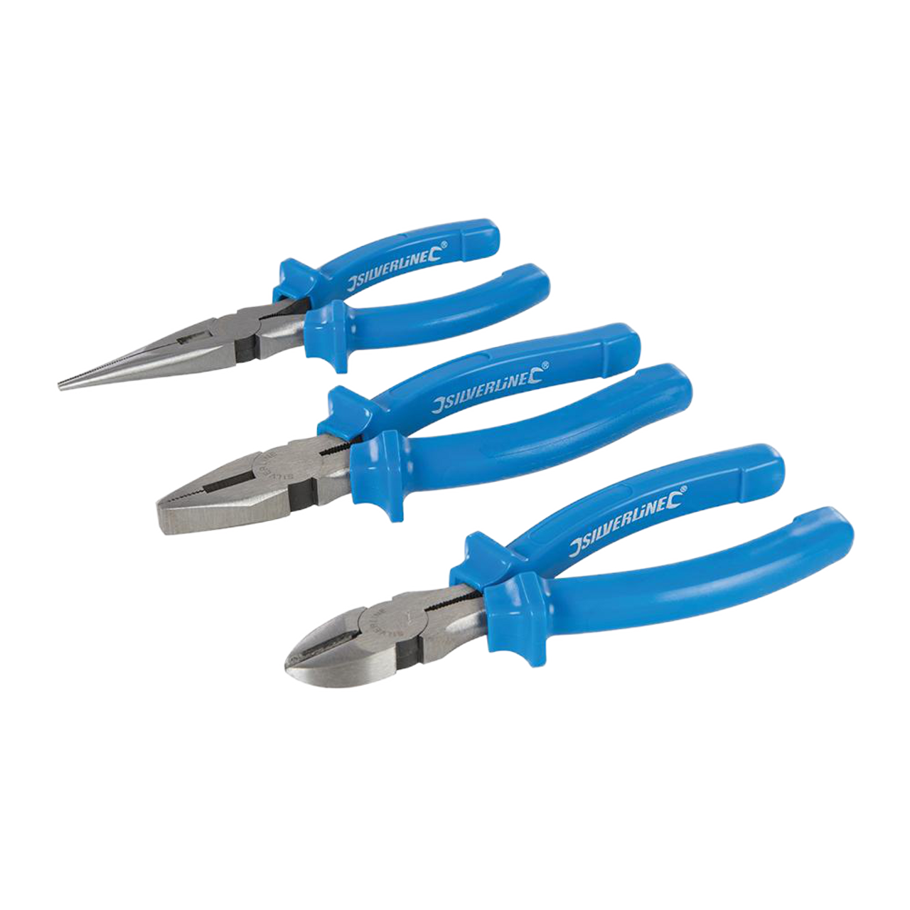 Silverline Pliers Set 3pce - 160mm from Oneweld Supplies.