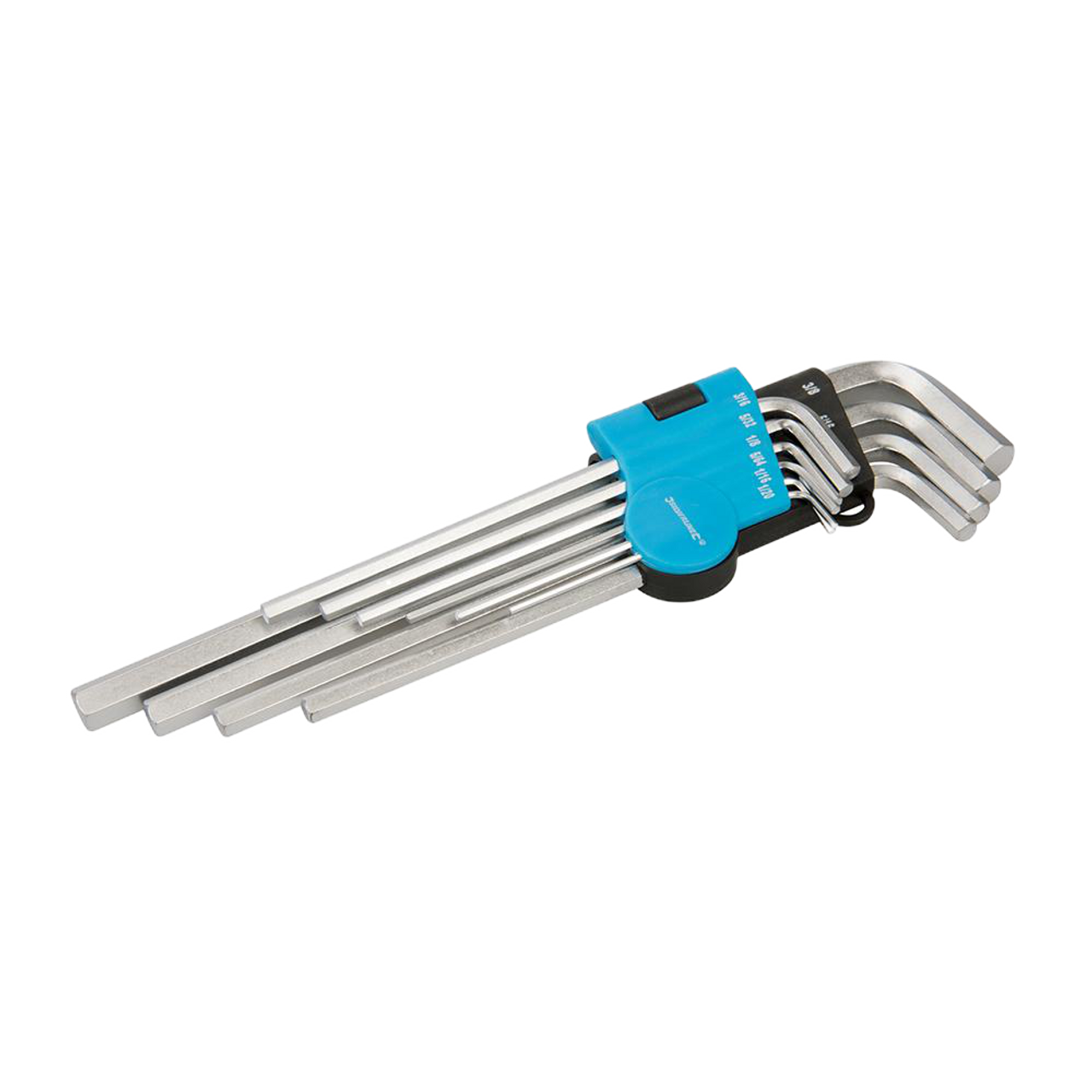 Silverline Expert Hex Key Imperial Set 10pce - 1/16" - 3/8" from Oneweld Supplies.