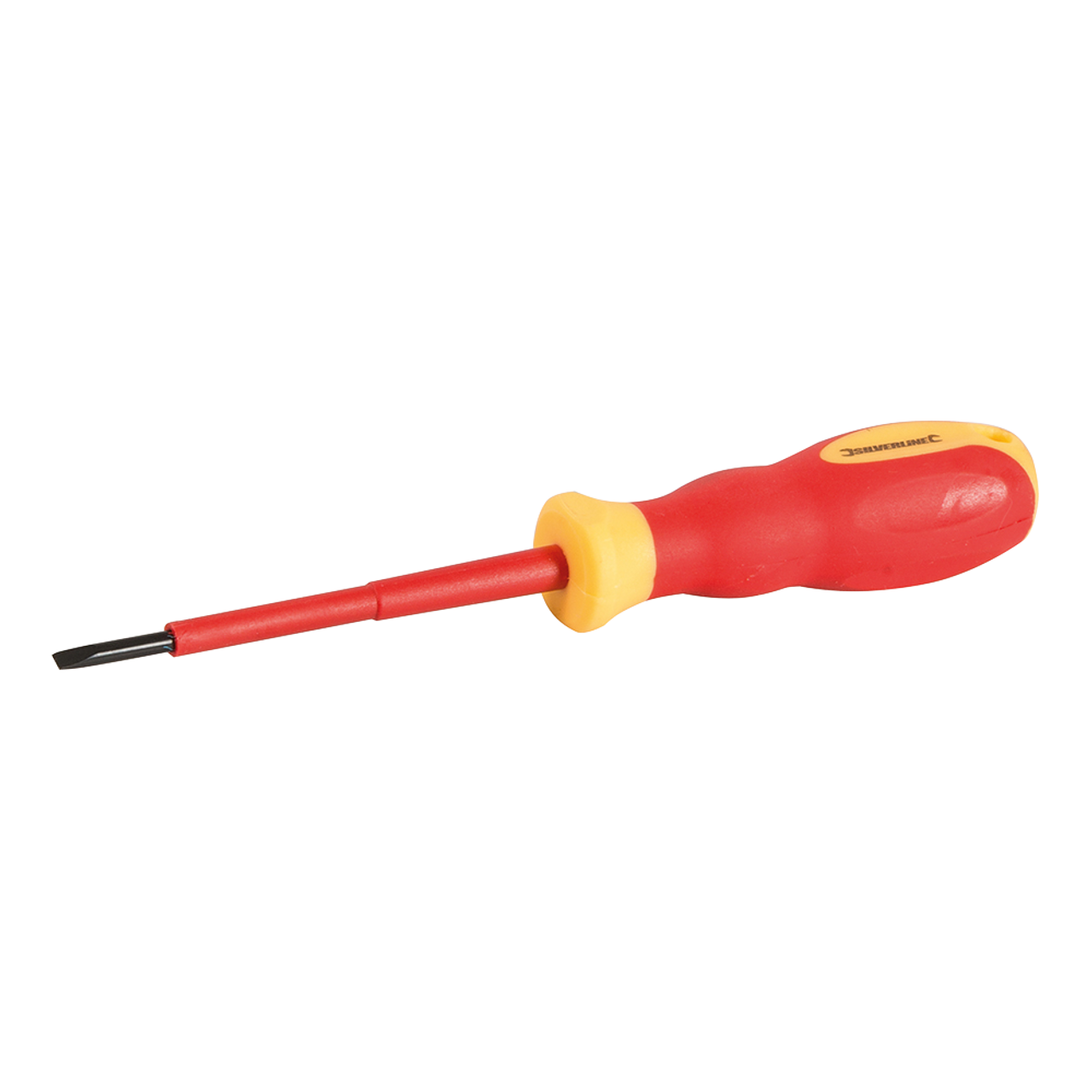 Silverline VDE Soft-Grip Electricians Screwdriver - 0.5 x 3 x 75mm from Oneweld Supplies.