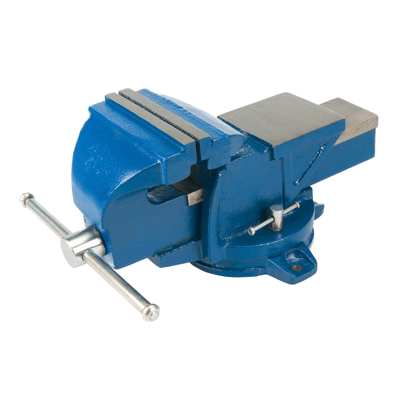 Silverline Workshop Vice Swivel Base 100mm (4") - Jaw Capacity 160mm / 16kg from Oneweld Supplies.