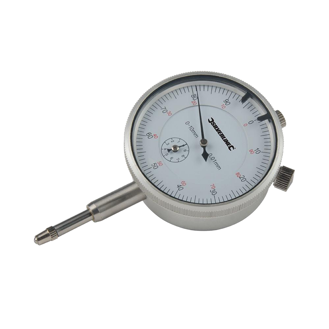 Silverline Metric Dial Indicator - 0 - 10mm from Oneweld Supplies.
