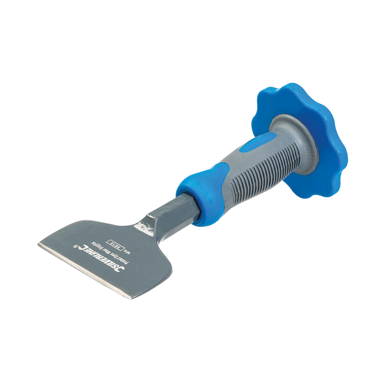 Silverline Bolster Chisel with Guard - 100 x 216mm from Oneweld Supplies.