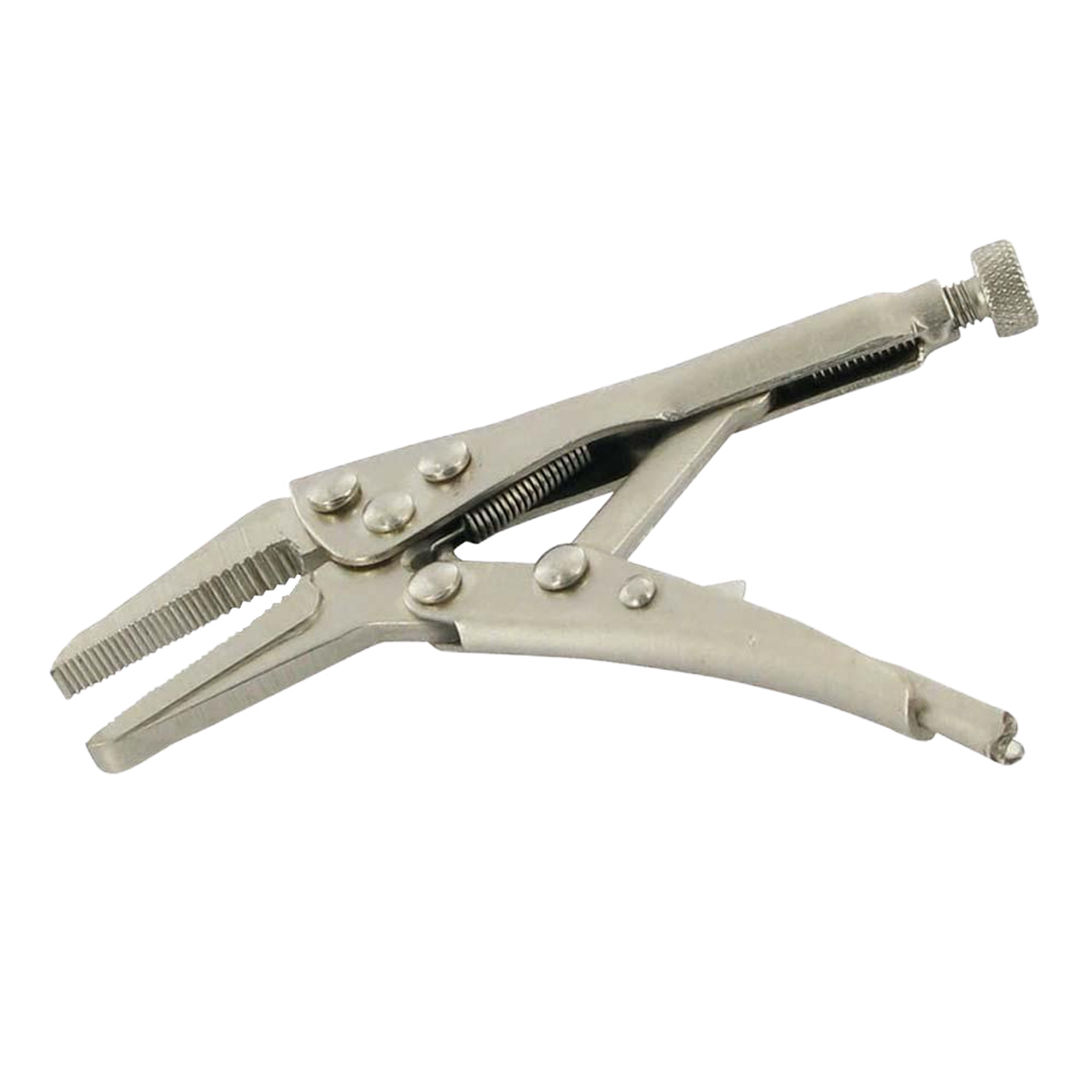 Silverline Self Locking Long Nose Pliers - 125mm from Oneweld Supplies.