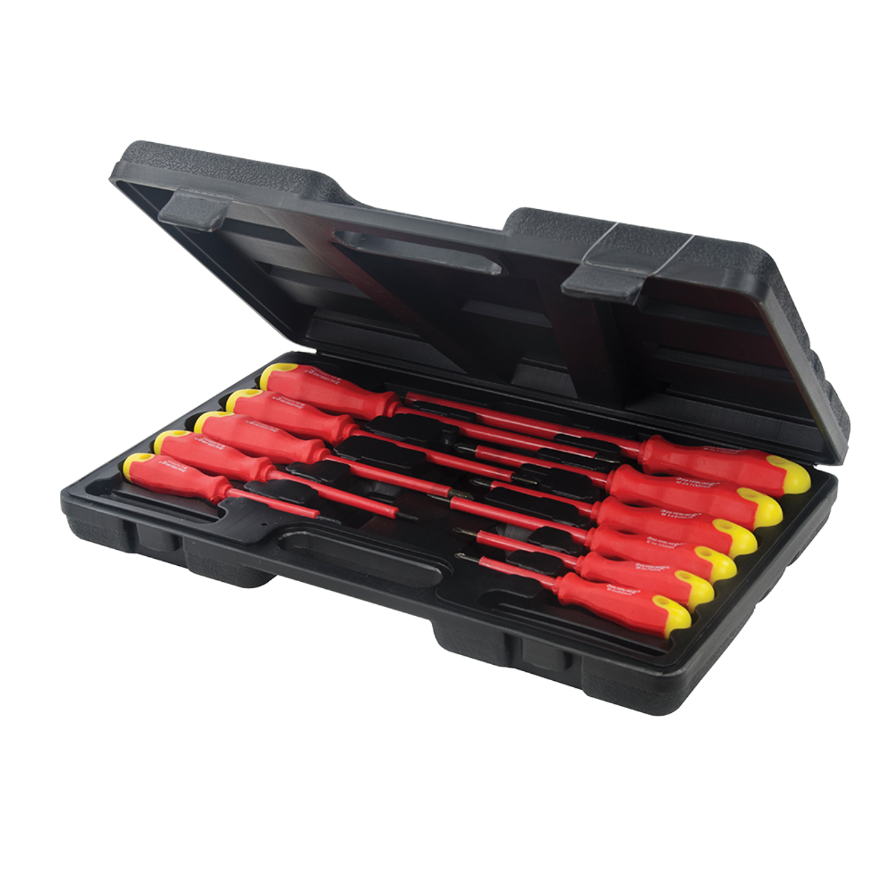 Silverline Insulated Soft-Grip Screwdriver Set 11pce - 11pce from Oneweld Supplies.