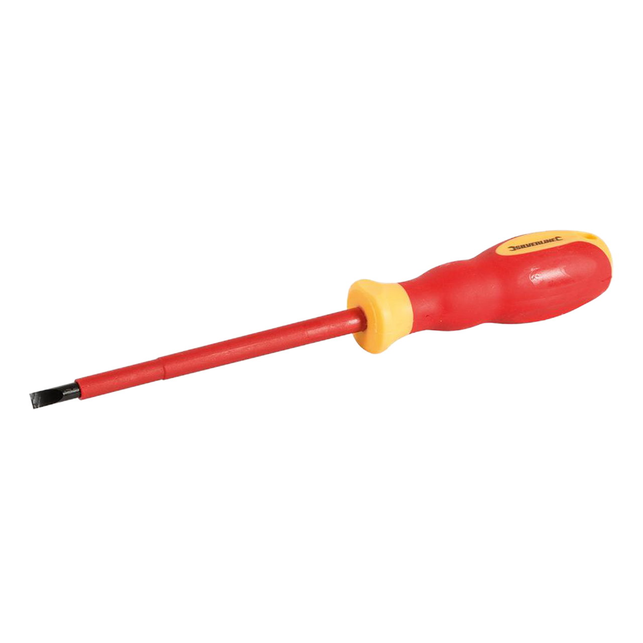 Silverline VDE Soft-Grip Electricians Screwdriver Slotted - 1.0 x 5.5 x 125mm from Oneweld Supplies.