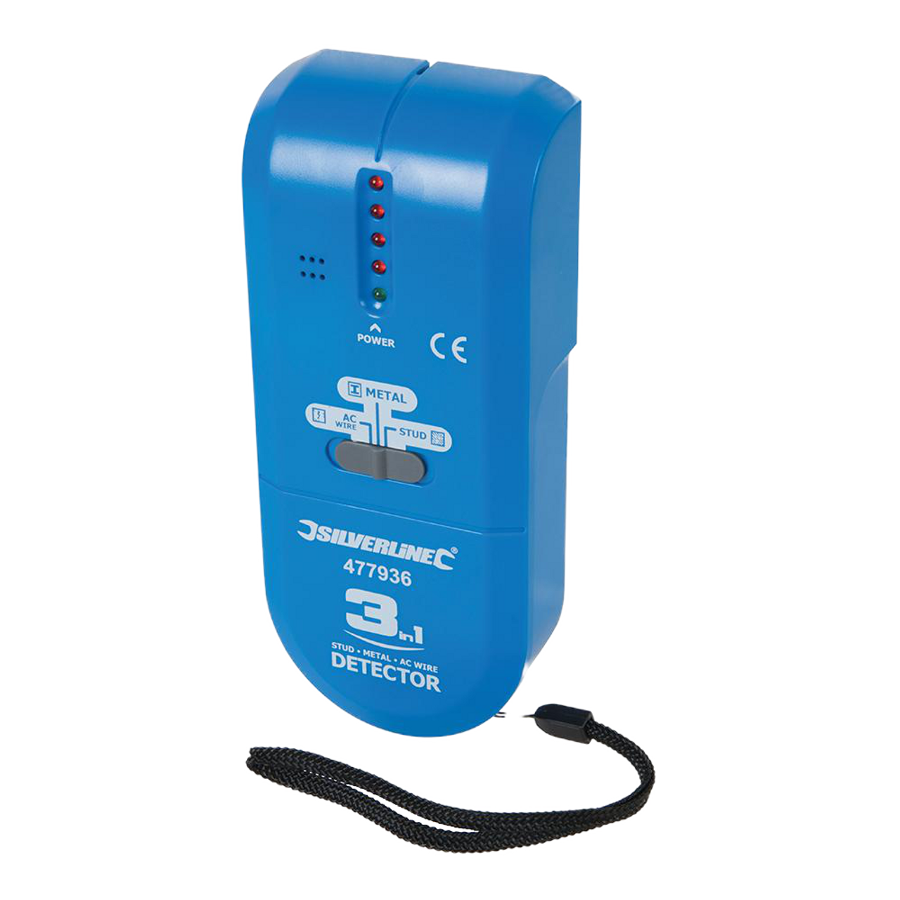 Silverline 3-in-1 Detector Compact - 1 x 9V (PP3) from Oneweld Supplies.