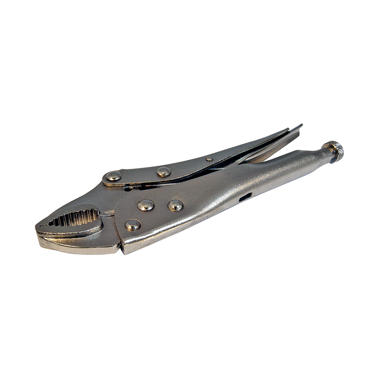 Silverline Self-Locking Pliers - 180mm Curved from Oneweld Supplies.