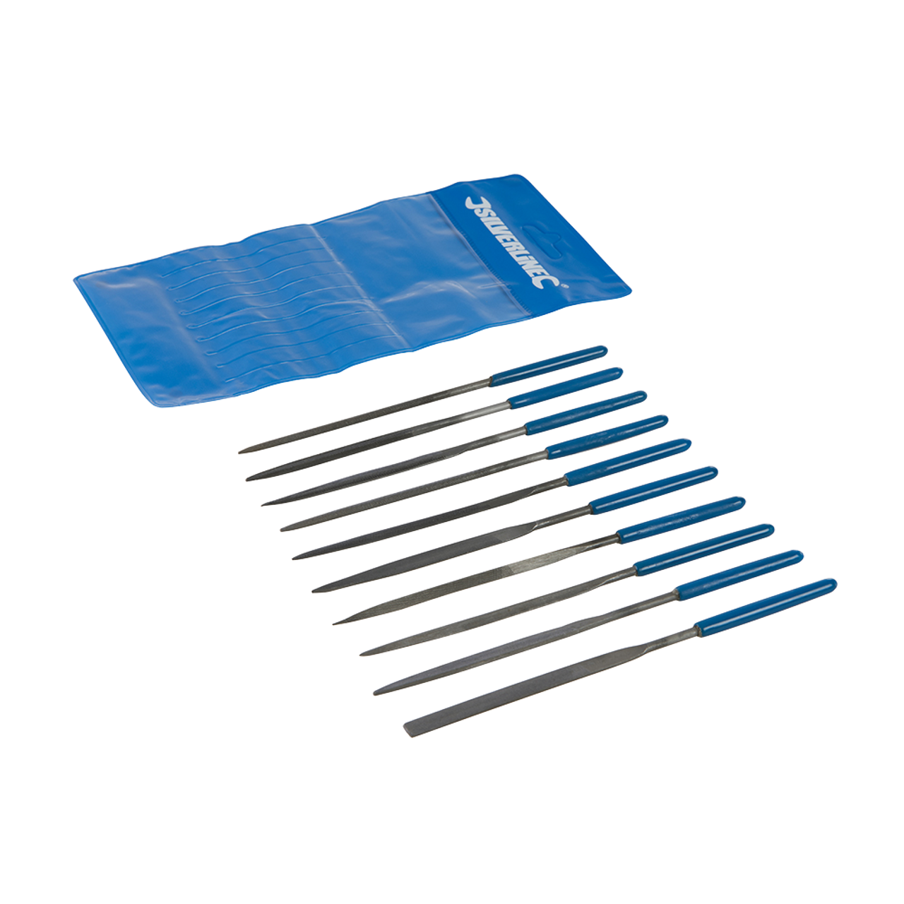 Silverline Needle File Set 10pce - 10pce from Oneweld Supplies.