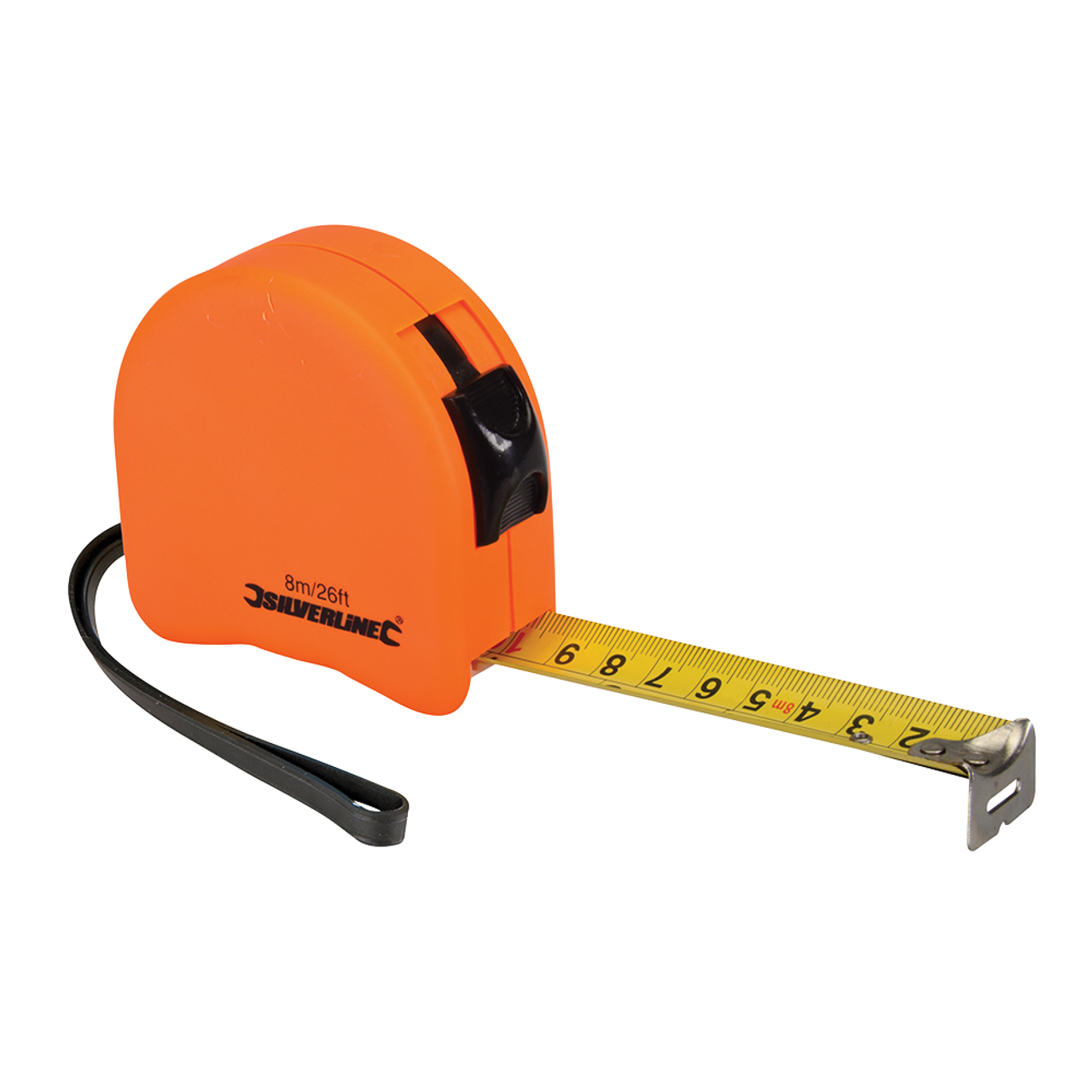 Silverline Hi-Vis Contour Tape - 8m / 26ft x 25mm from Oneweld Supplies.