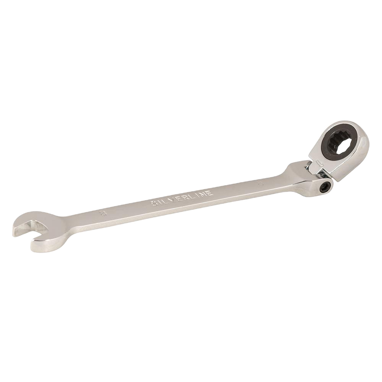 Silverline Flexible Head Ratchet Spanner - 8mm from Oneweld Supplies.