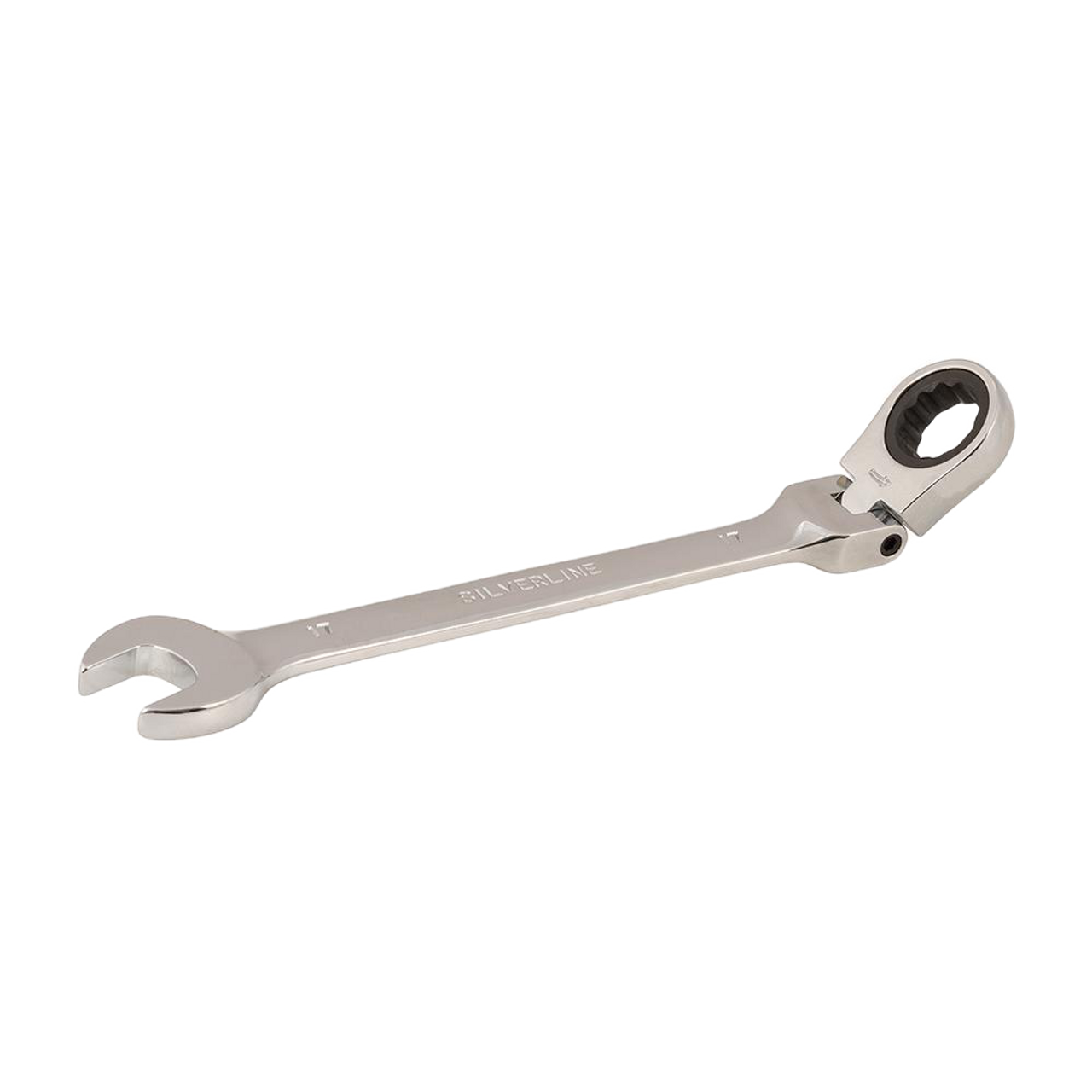 Silverline Flexible Head Ratchet Spanner - 17mm from Oneweld Supplies.
