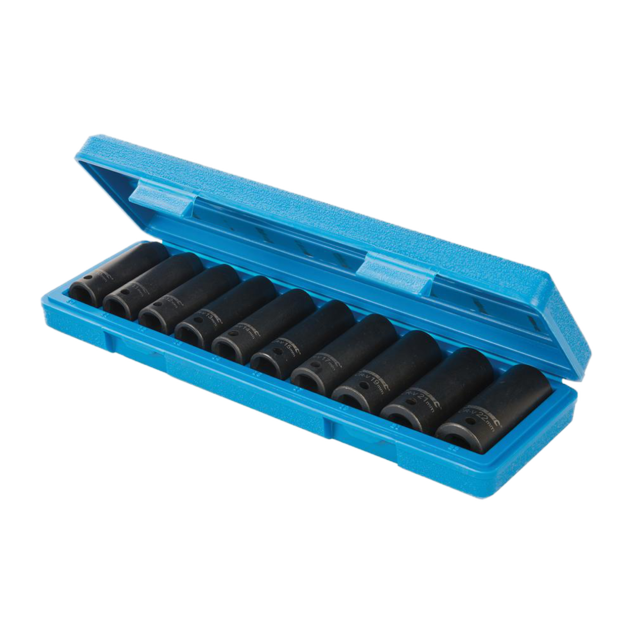 Silverline Deep Impact Socket Set 1/2" Drive 6pt Metric 10pce - 10 - 22mm from Oneweld Supplies.