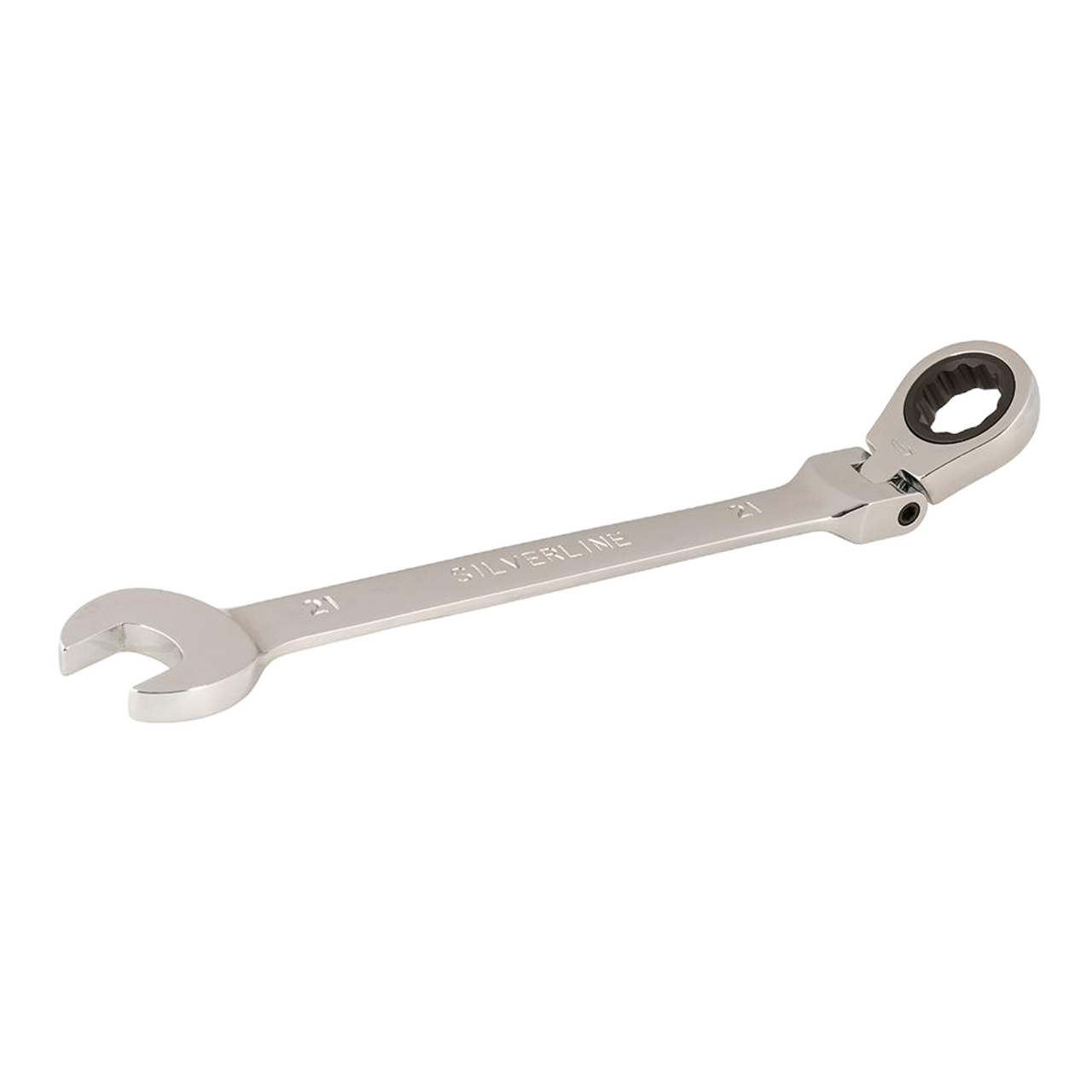 Silverline Flexible Head Ratchet Spanner - 21mm from Oneweld Supplies.