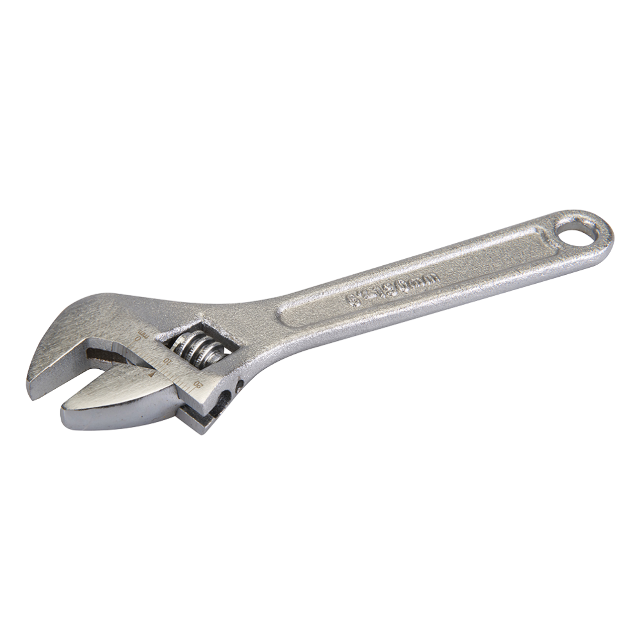 Silverline Adjustable Wrench - Length 150mm - Jaw 17mm from Oneweld Supplies.
