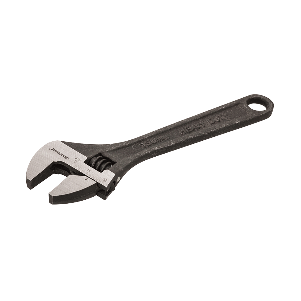 Silverline Expert Adjustable Wrench - Length 150mm - Jaw 17mm from Oneweld Supplies.