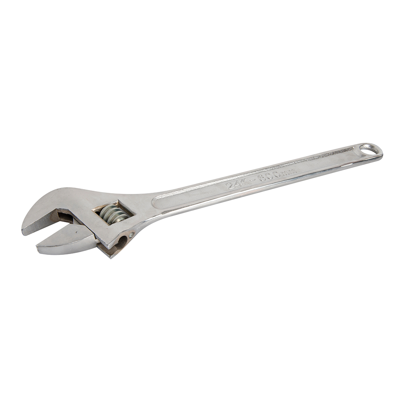 Silverline Adjustable Wrench - Length 600mm - Jaw 57mm from Oneweld Supplies.