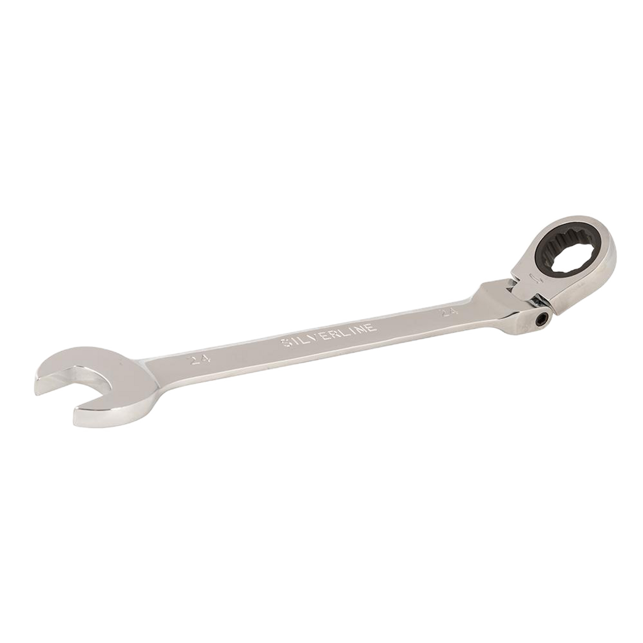 Silverline Flexible Head Ratchet Spanner - 24mm from Oneweld Supplies.