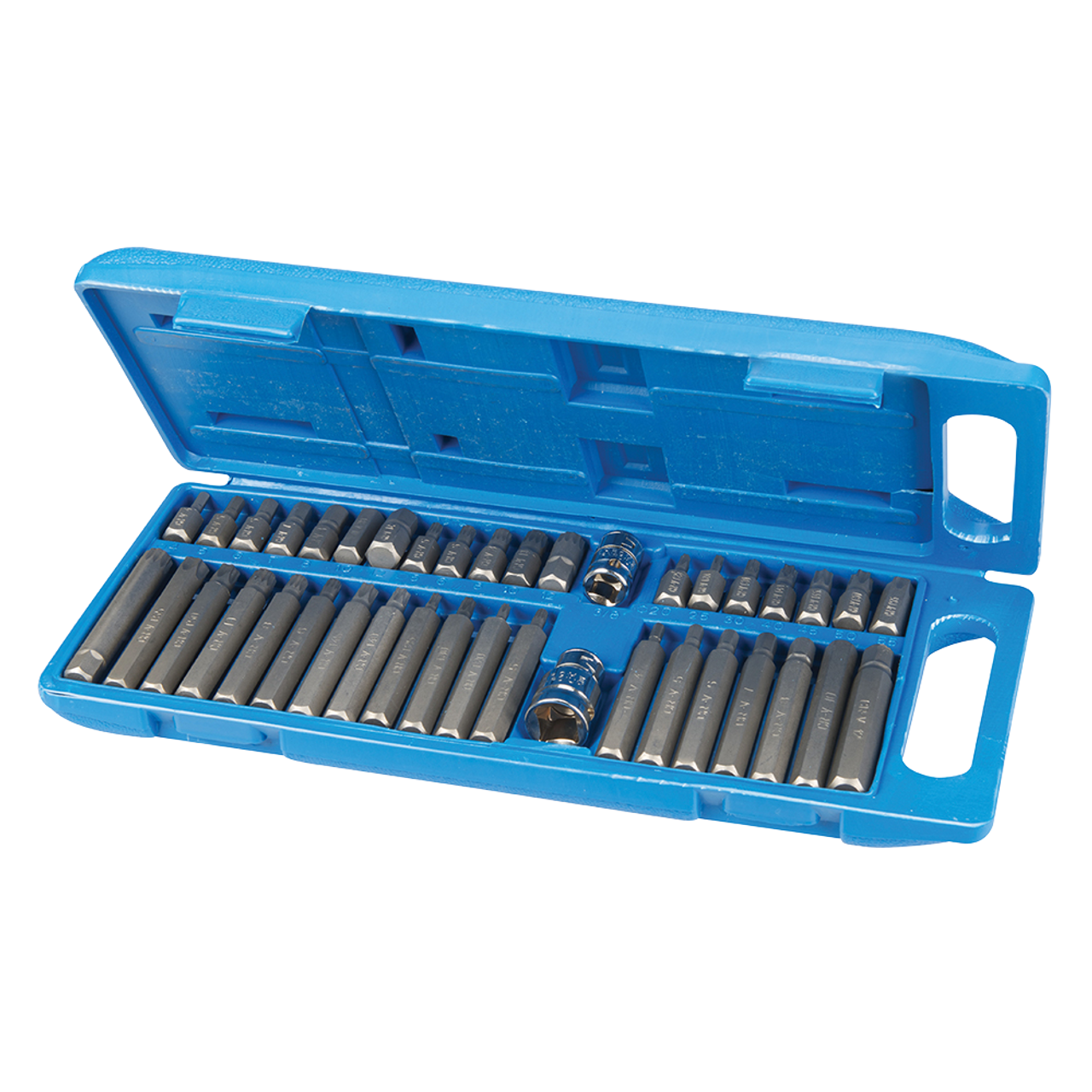 Silverline Hex, T20 - T55 & Spline Bit Set 40pce - 40pce from Oneweld Supplies.