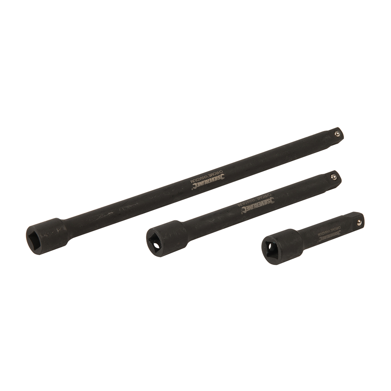 Silverline Impact Extension Bar Set 3/8" 3pce - 75, 150 & 250mm from Oneweld Supplies.