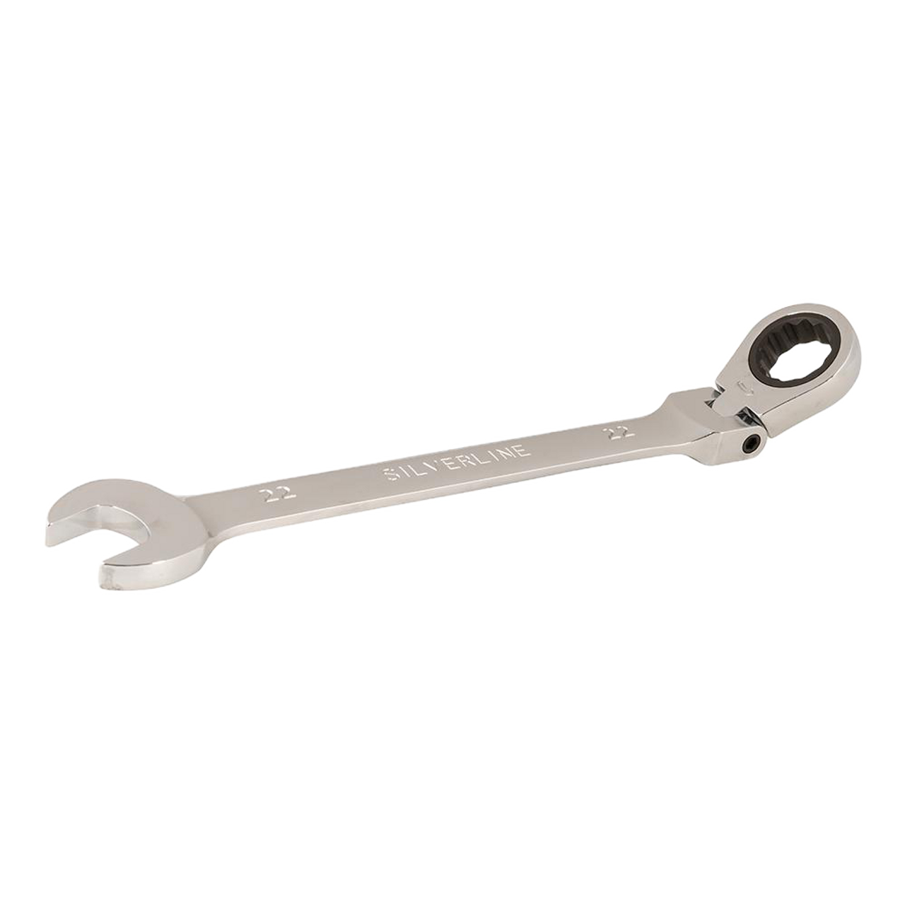 Silverline Flexible Head Ratchet Spanner - 22mm from Oneweld Supplies.