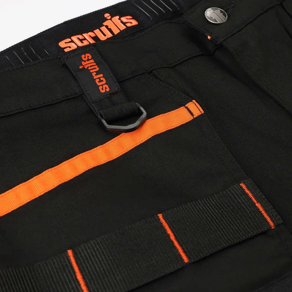 Scruffs Sanford Holster Trousers close-up of holster pocket and tool loops