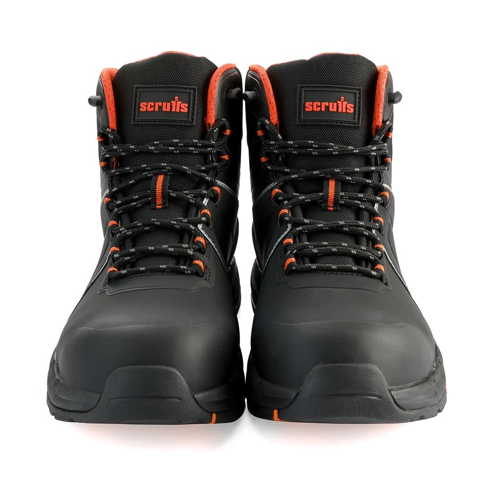 Scruffs Coldwell Lightweight Safety Boot Ã¢â‚¬â€œ pair in straight front view