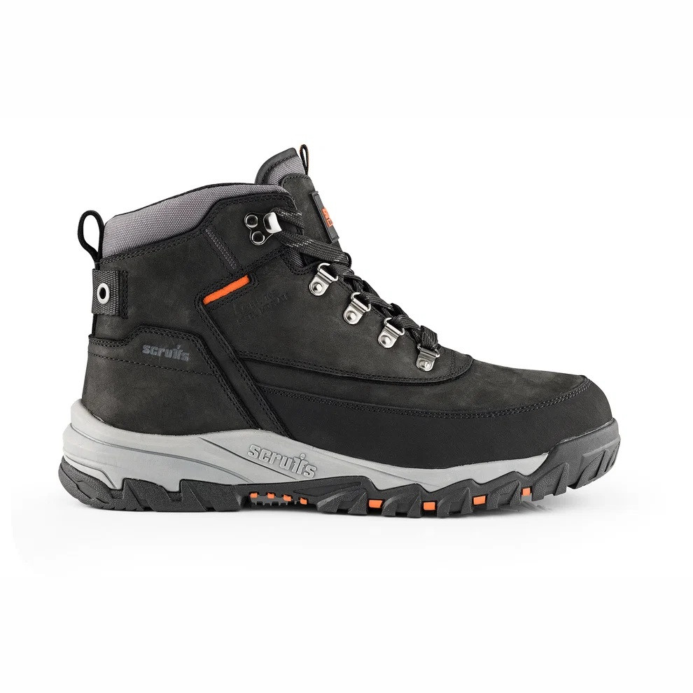 Scruffs Scarfell Safety Boots ÃƒÂ¢Ã¢â€šÂ¬Ã¢â‚¬Å“ single boot in right side profile