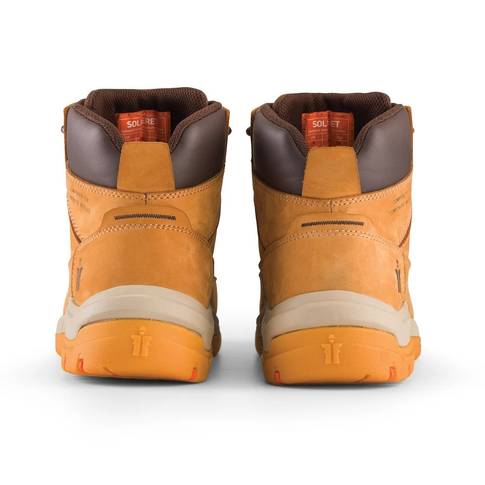 Scruffs Solleret Safety Boots ÃƒÂ¢Ã¢â€šÂ¬Ã¢â‚¬Å“ pair in rear view
