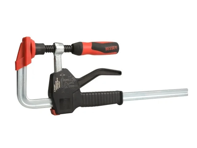 Bessey EHZ-2K Powergrip Clamp – Powergrip clamp shown with one-handed lever mechanism