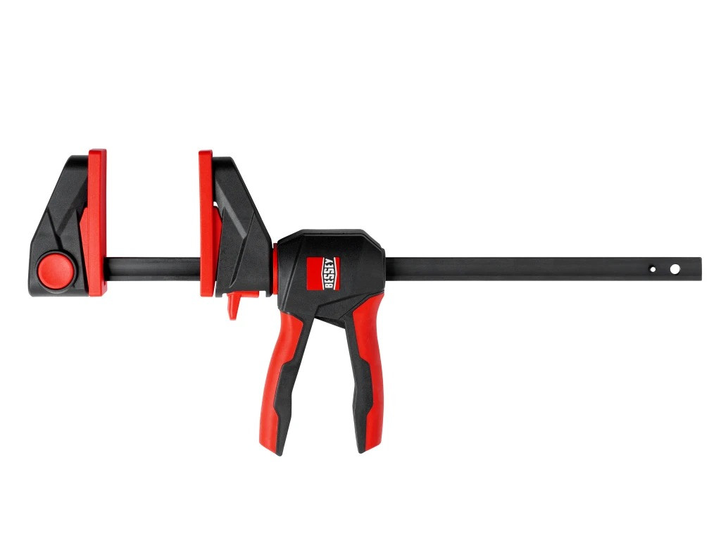 Bessey EZ360 One-Handed 360° Clamp – one-handed clamp with rotating handle on a white background