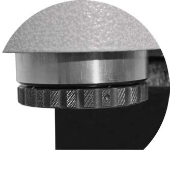 HMT RTQ40 Low Profile Magnetic Drill – close-up of magnetic drill base and adjustment