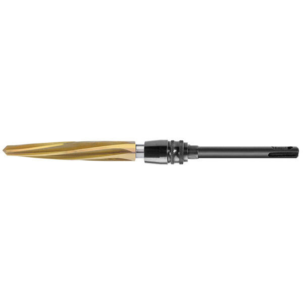 Gold HMT impact reamer on long extension adaptor
