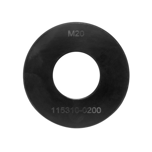 Circular ImpactaDie XL guide marked M23 with central opening