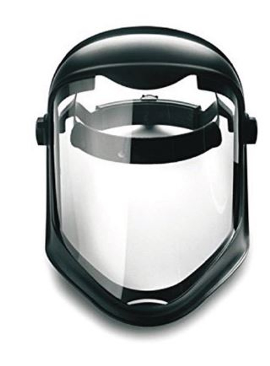 Clear Polycarbonate Visor – protective eyewear for workshop or site safety