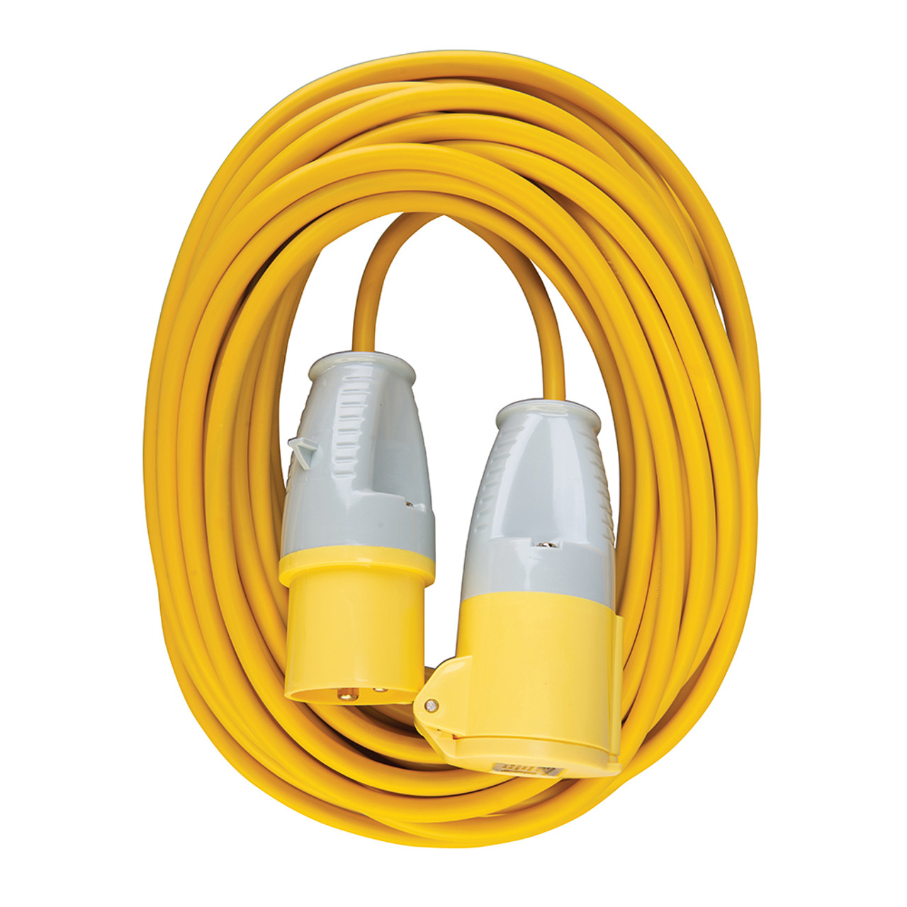 Defender Extension Lead Yellow 1.5mm2 16A 14m 110V
