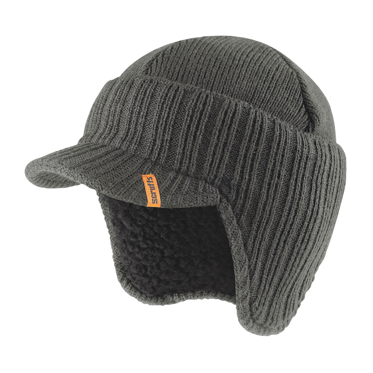 Scruffs Peaked Beanie Graphite
