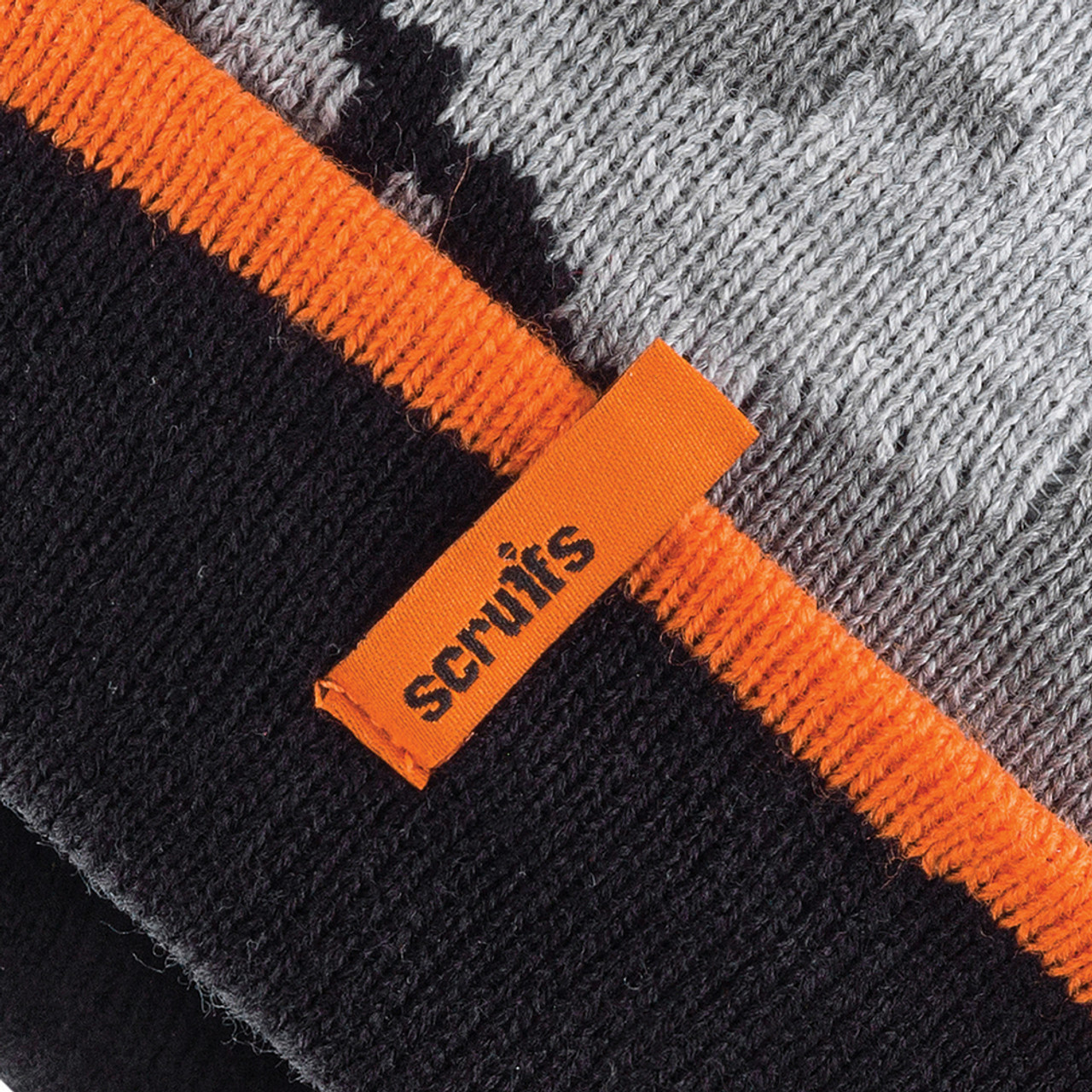 Scruffs Trade Camo Beanie Grey