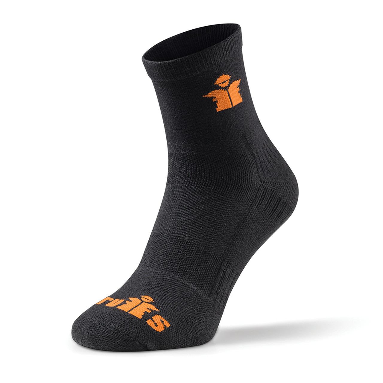 Scruffs Worker Lite Socks Black 3pk