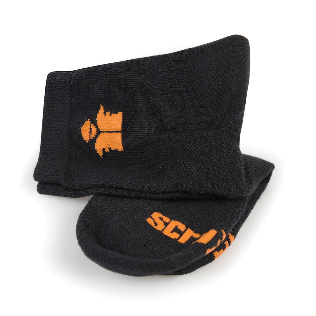 Scruffs Worker Lite Socks Black 3pk