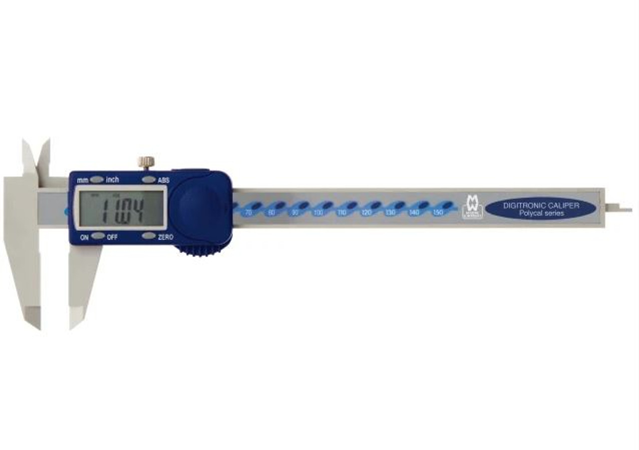 Moore & Wright Polycarbonate Digital Caliper 150mm (6in) from Oneweld Supplies.