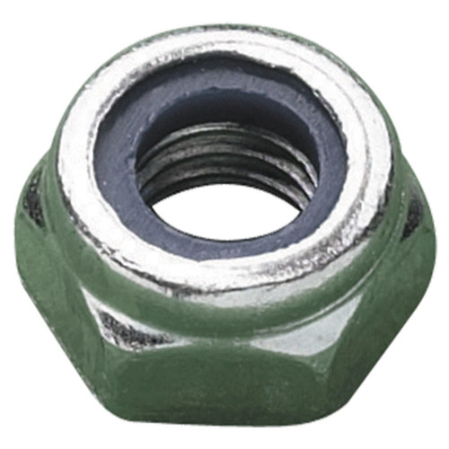M12 x 1.50P Nyloc Nut Type T Fine Pitch DIN985 Class 6 BZP – precision-engineered steel nut for fastening threaded components
