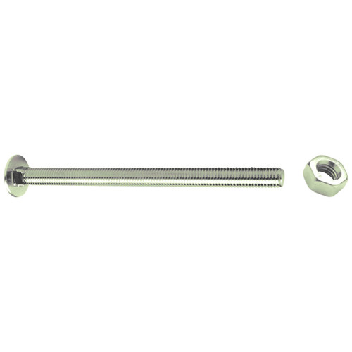 M12 x 130mm Carriage Bolt c/w Full Nut DIN 603 / 555 Gr 4.8 – precision-engineered steel nut for fastening threaded components