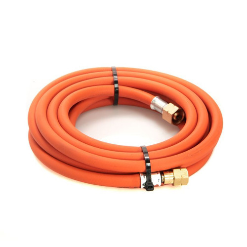 G-Tech propane fitted hose 10mm 3/8 with 3/8 check valves for oxy-fuel welding and cutting equipment